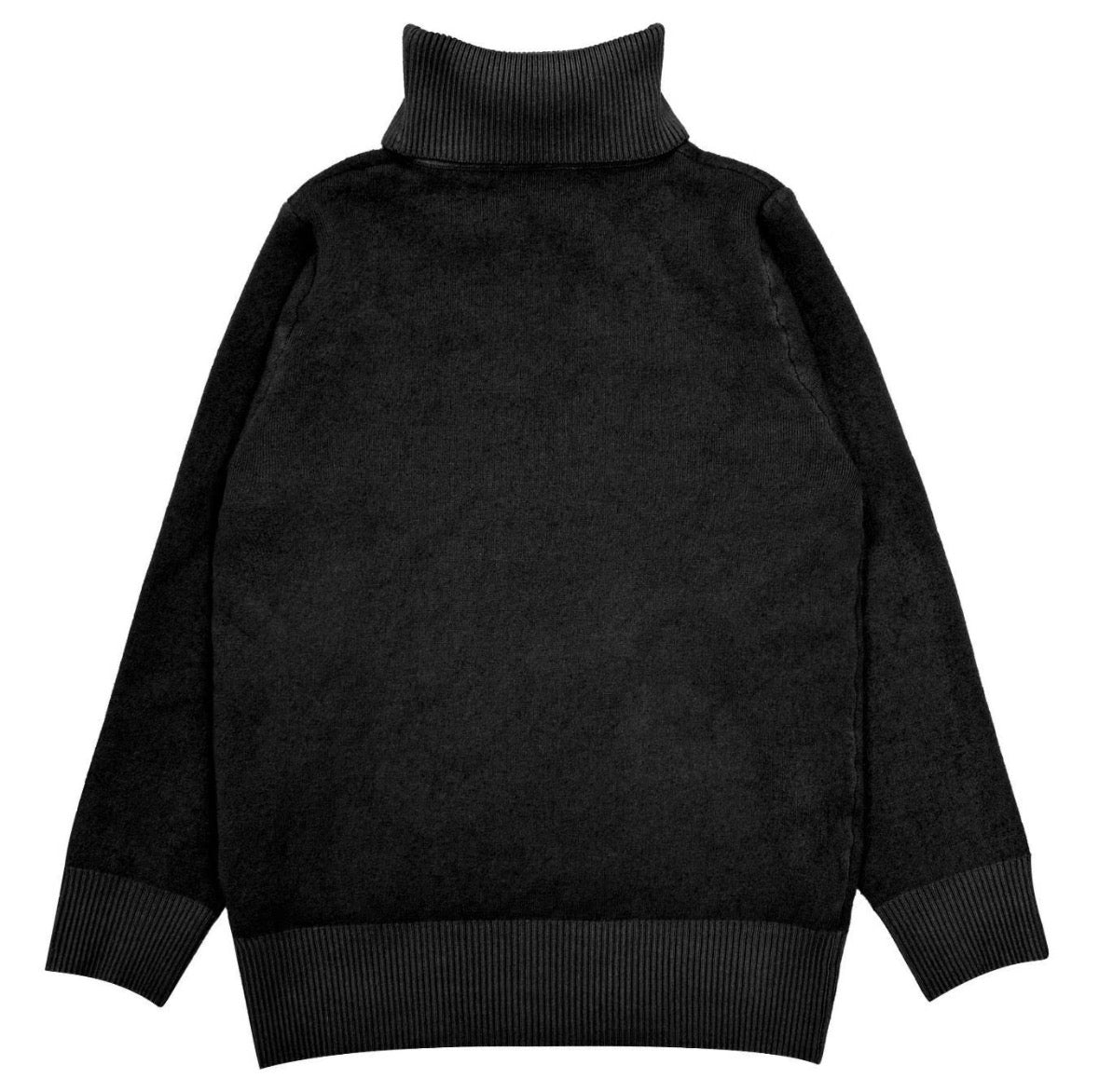 Fleece-Lined Turtleneck