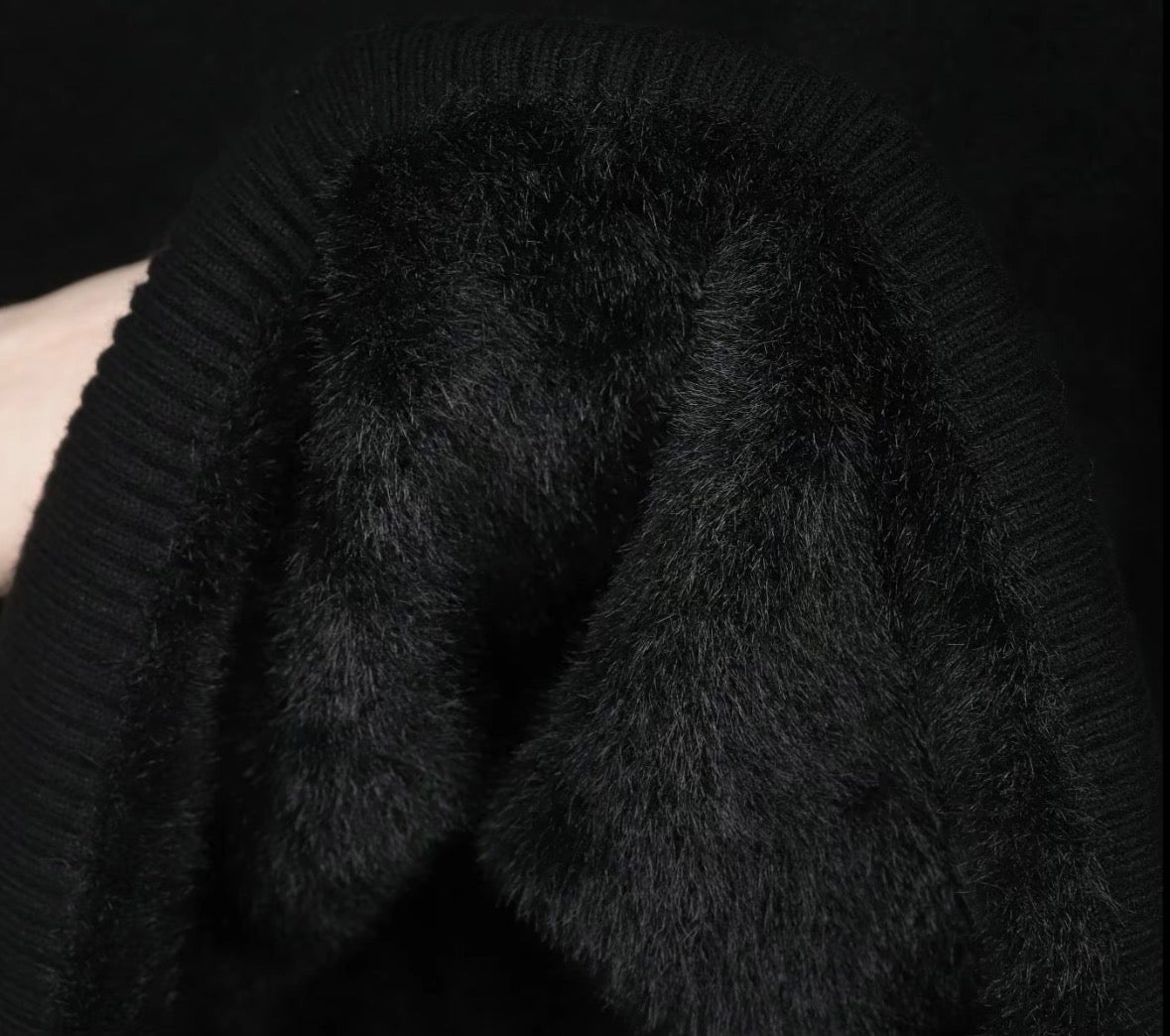 Fleece-Lined Turtleneck