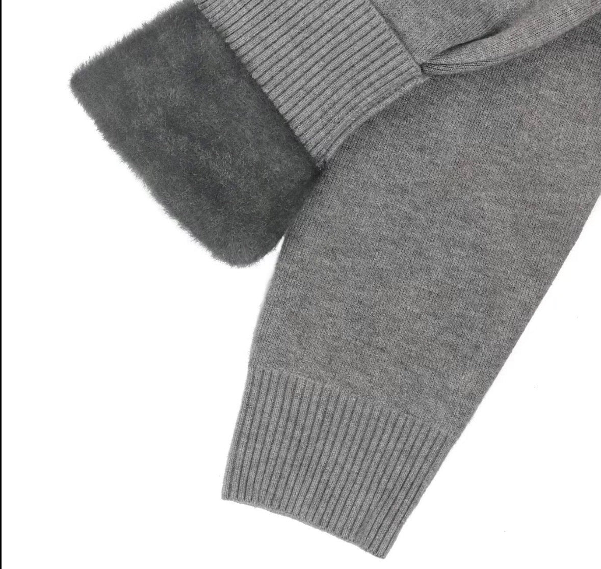 Fleece-Lined Turtleneck