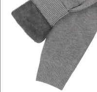Fleece-Lined Turtleneck
